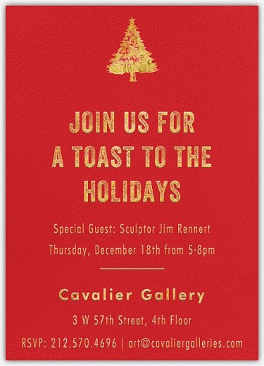 News & Events: Cavalier Gallery NYC Holiday Celebration, December  9, 2014 - Cavalier Galleries