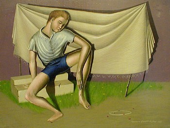 Work: Leonard Everett Fisher Boy and Marbles