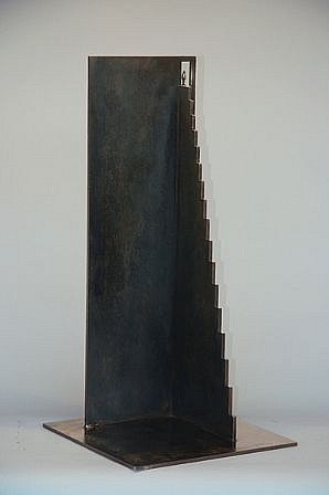 Jim Rennert, Corner Office, Edition of 7, 2007
bronze and steel, 24 x 12 x 12 in. (61 x 30.5 x 30.5 cm)
JR011207