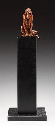 Louise Peterson, Lonely at the Top, Ed. 5/99, 2010
bronze, 17 x 6 x 6 in. (43.2 x 15.2 x 15.2 cm)
LP020110