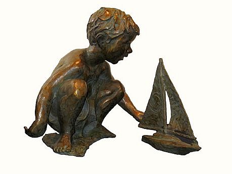 Jane DeDecker, Sail Away, Ed. of 31, 2000
bronze, 23 x 31 x 21 in. (58.4 x 78.7 x 53.3 cm)
JD030809