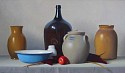 Robert Douglas Hunter, Glass Pottery & Blue Basin
2001, oil on canvas