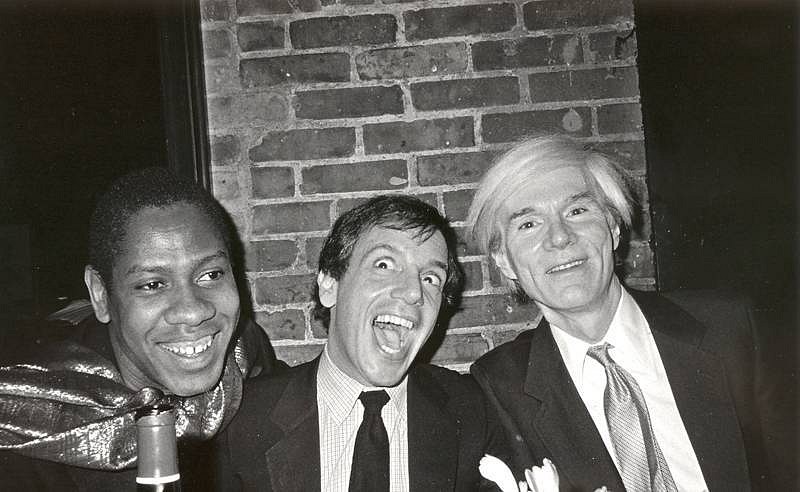 Bob Colacello, Andre Leon, Steve Rubell, and Andy Warhol, Bianca Jagger's Birthday Dinner, Mortimers, 1981
silver gelatin photograph, 16 x 20 in. (40.6 x 50.8 cm)
5145