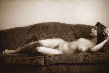 Work: Robert Farber Valorie on the Couch, Edition of 8