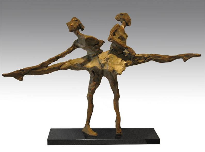 Jane DeDecker, Warm Up, 2010
bronze, 17 1/2 x 26 x 6 in. (44.5 x 66 x 15.2 cm)
JD101222