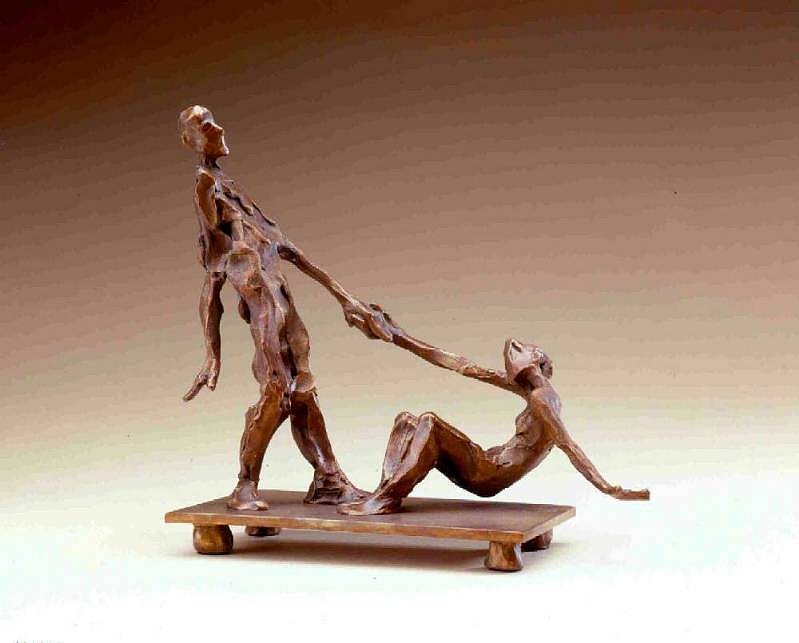 Jane DeDecker, When I'm Down, Ed. of P1, 2003
bronze, 9 x 11 x 5 in. (22.9 x 27.9 x 12.7 cm)
JDD031207