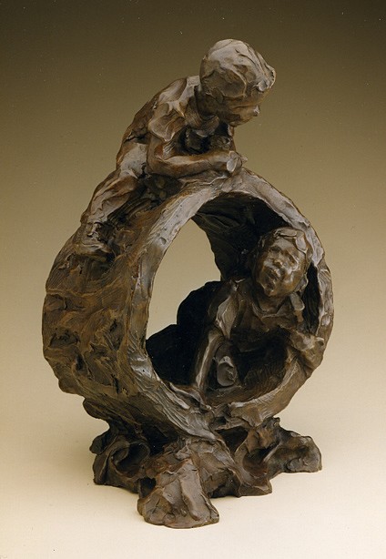 Jane DeDecker, A Day in the Woods, Ed. of 31, 1996
bronze, 19 x 13 x 12 in. (48.3 x 33 x 30.5 cm)
JDD1401