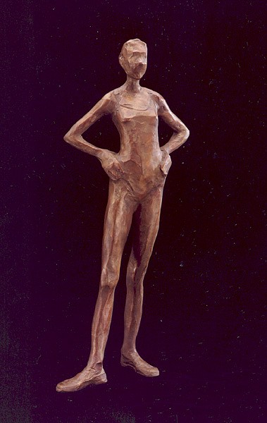 Jane DeDecker, Ballerina, Ed. of 31, 2003
bronze, 13 x 5 1/2 x 3 in. (33 x 14 x 7.6 cm)
JDD1704