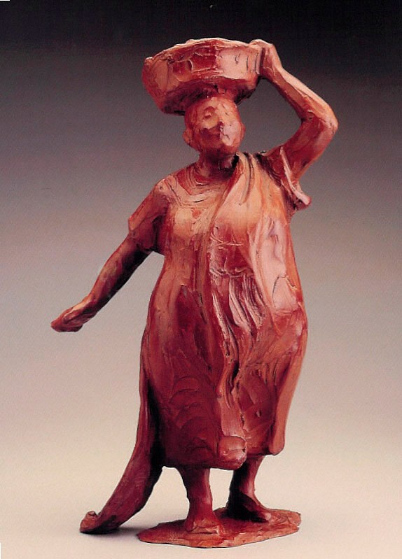 Jane DeDecker, Bringing in the Day  ( Woman), Ed. of 21, 1994
bronze, 15 x 8 x 6 in. (38.1 x 20.3 x 15.2 cm)
JDD60201-2