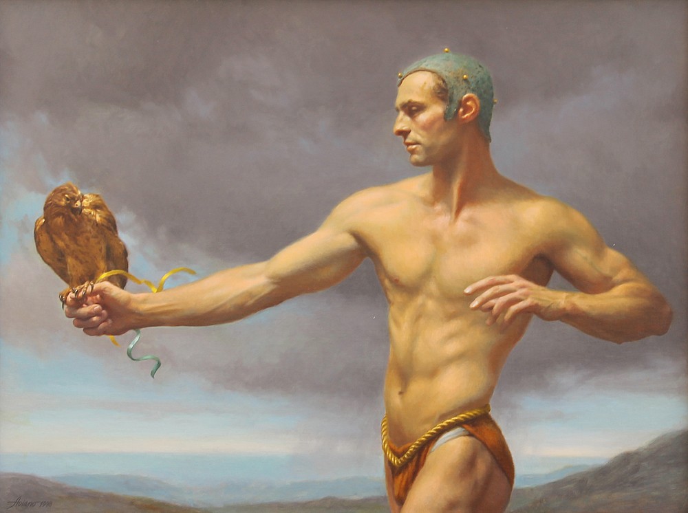Michael Aviano, The Falconer
oil on canvas, 24 x 32 in. (61 x 81.3 cm)
MAFalc