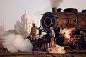 Steve McCurry, Taj Mahal and Train, Ed. 90
1983, FujiFlex Crystal Archive Print