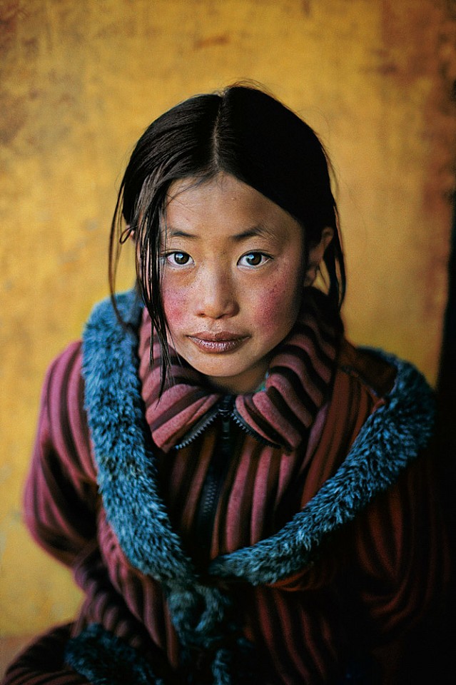 Steve McCurry, Girl in Coat, Xigaze, Tibet, 2001
FujiFlex Crystal Archive Print, (Inquire for available sizes)
TIBET-10072