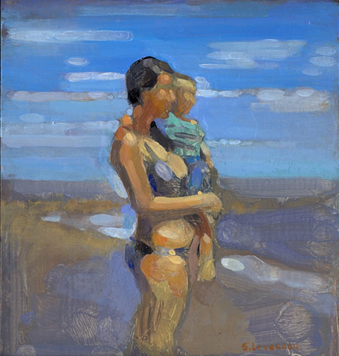 Simon Levenson, Mother and Child, 2013
oil on canvas, 7 x 9 in. (17.8 x 22.9 cm)
SL140103