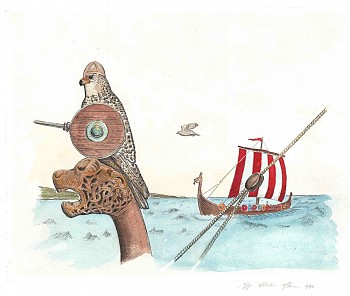 Work: Bjorn Skaarup Gyrfalcon, Iceland, Edition of 50