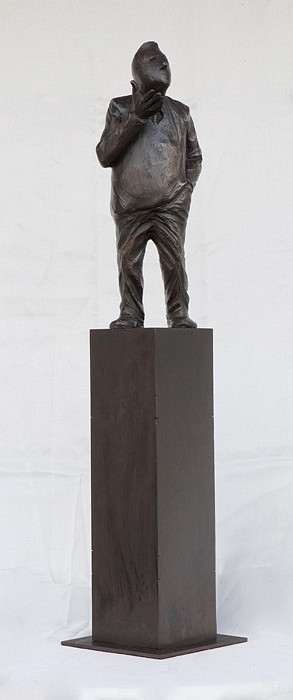 Jim Rennert, Bear, Edition of 9, 2012
bronze and steel, 26 1/2 x 6 x 6 in. (67.3 x 15.2 x 15.2 cm)
JR121204