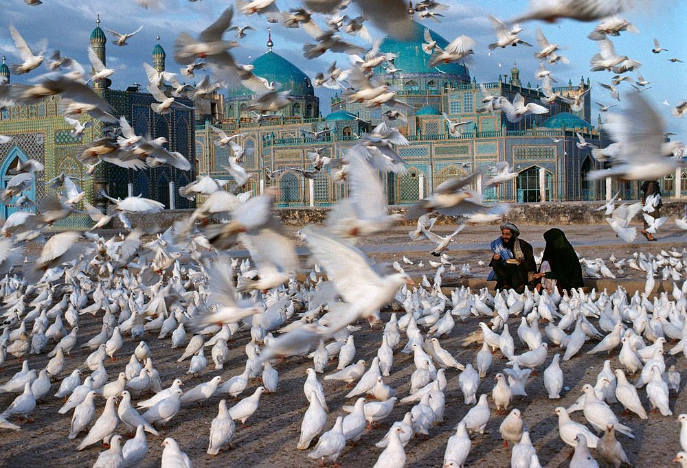 Steve McCurry, Blue Mosque, Mazar-i-Sharif, Afghanistan, 1992
FujiFlex Crystal Archive Print, 20 x 24 in. (Inquire for additional sizes)
AFGHN-10120