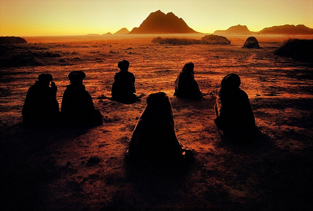 Steve McCurry, Kuchi Nomads, Evening Prayer, Kandahar, Afghanistan, 1992
FujiFlex Crystal Archive Print, 20 x 24 in. (Inquire for additional sizes)
AFGHN-10130