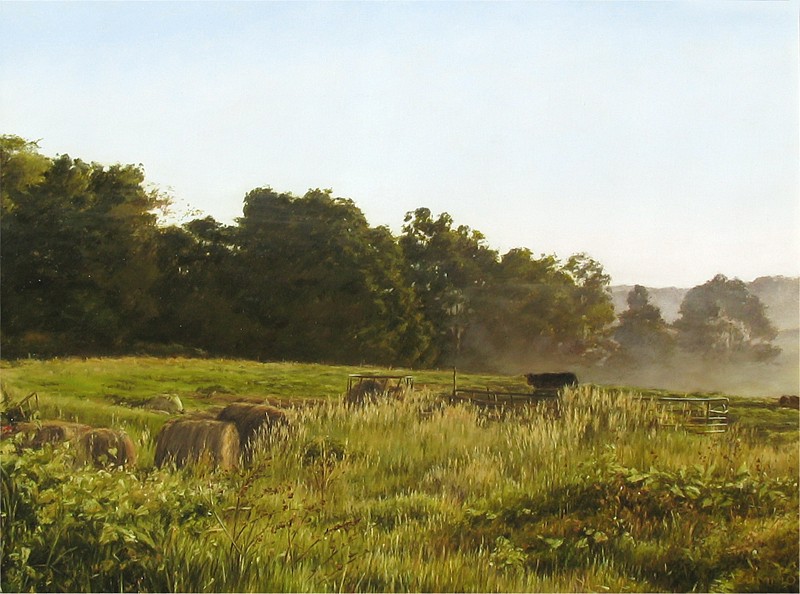 Lori Zummo, Morning Fog, Bridgewater, 2010
oil on canvas, 18 x 24 in. (45.7 x 61 cm)
LZ100110