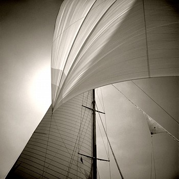 Michael Kahn -&nbsp;Michael Kahn Spinnaker and Mainsail of Cambria