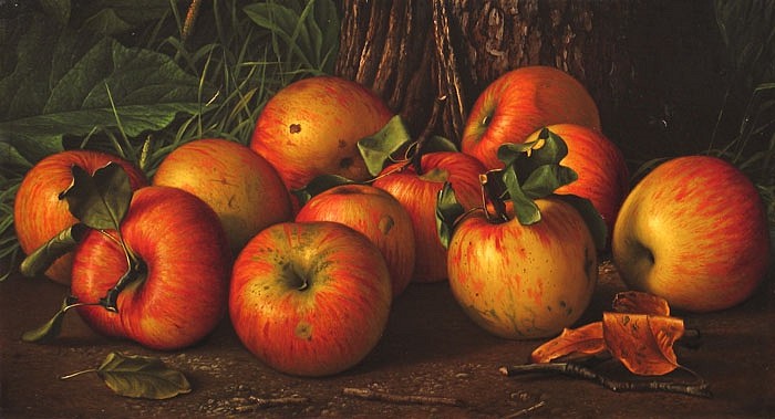 Levi Wells Prentice, Apples by a Tree
oil on canvas, 10 x 18 in. (25.4 x 45.7 cm)
GC-2037