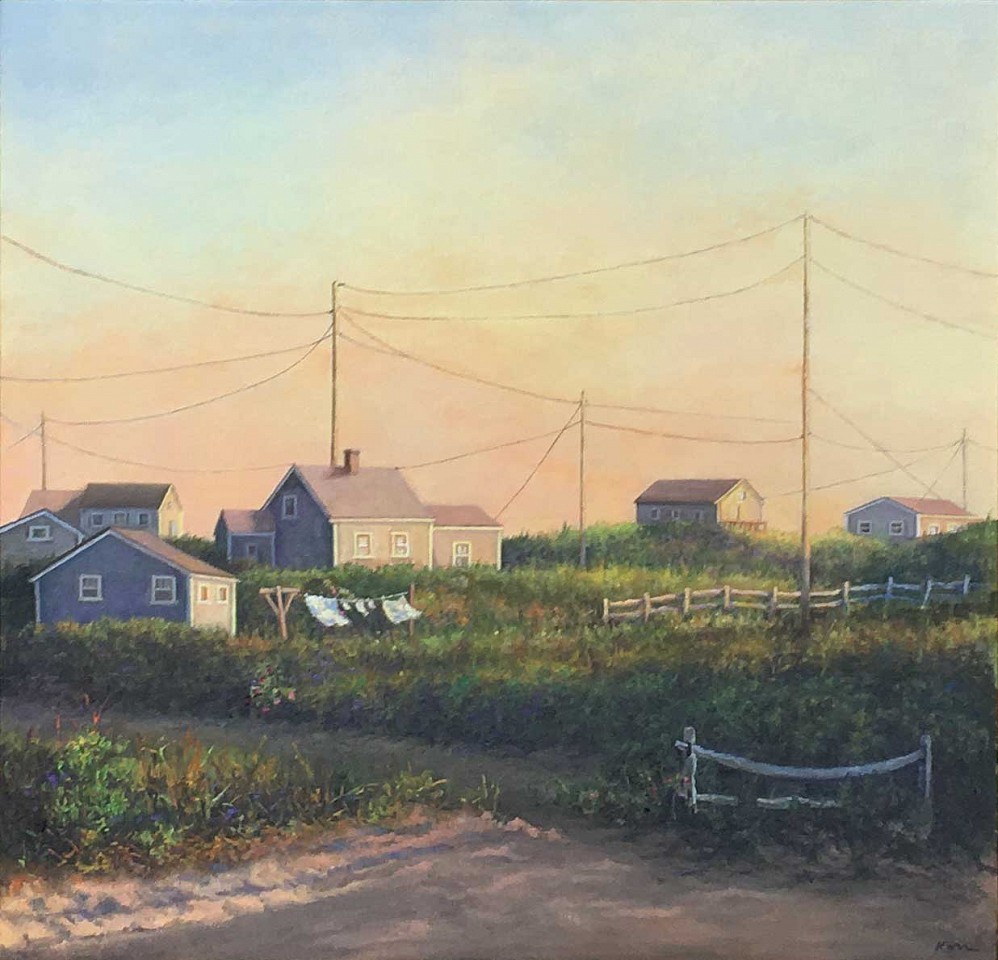 Marla Korr, Sunset Near Smith's Point, 2018
oil on canvas, 30 x 30 in. (76.2 x 76.2 cm)
MK180409