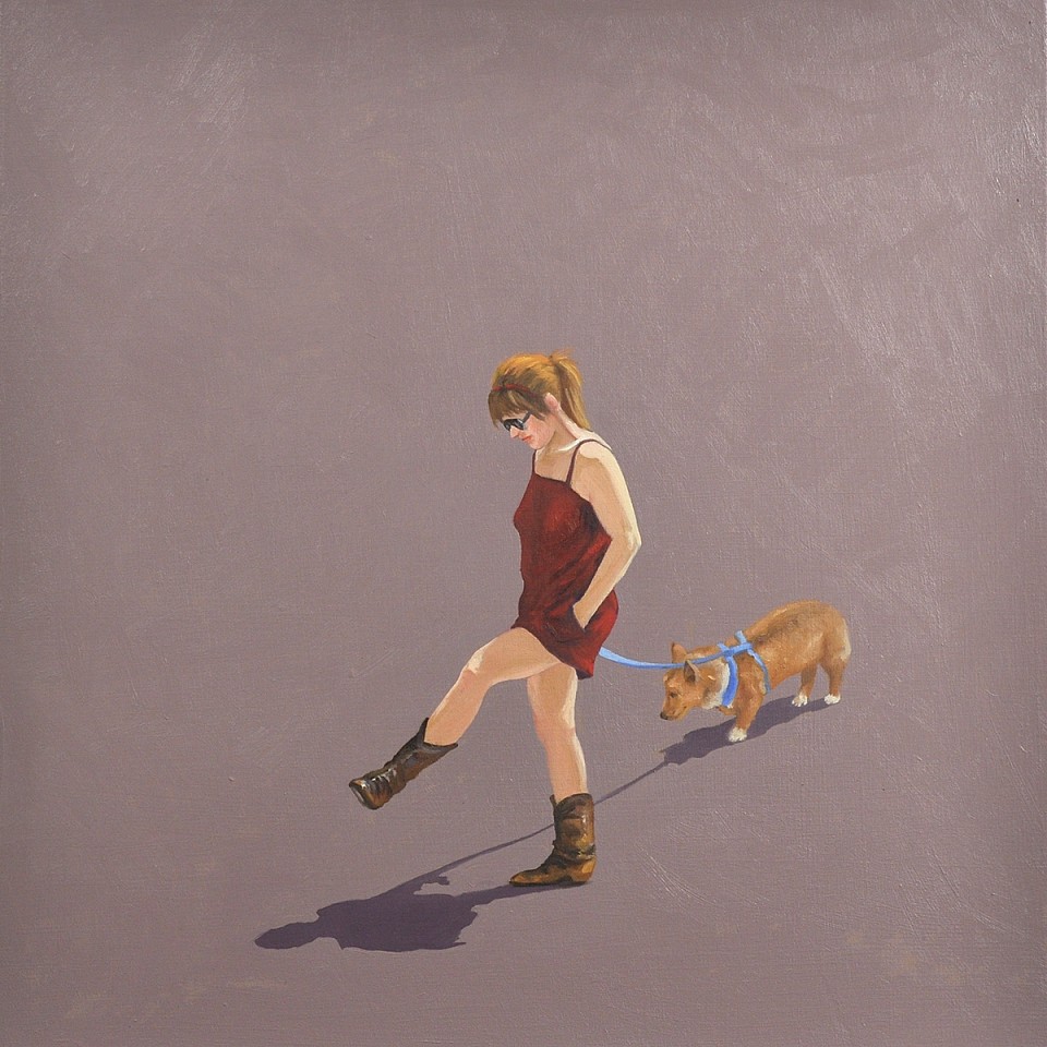 Scott Duce, Dog Walker .3
oil on panel, 12 x 12 in. (30.5 x 30.5 cm)
SD1805003