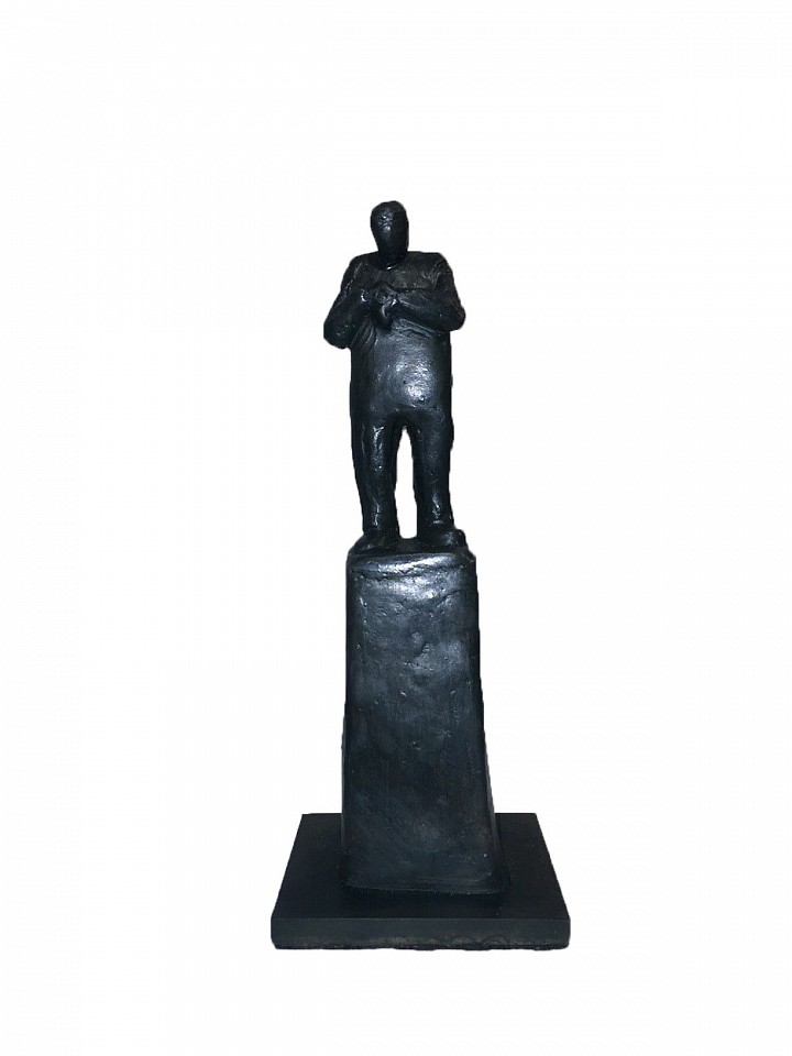 Jim Rennert, On time, maquette, Edition of 9, 2016
bronze, 7 1/4 x 2 3/4 x 2 1/2 in. (18.4 x 7 x 6.3 cm)
JR170201
