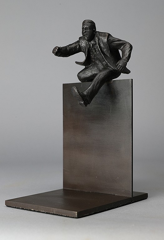 Jim Rennert, Plan B, Edition of 45, 2008
bronze and steel, 23 x 20 x 17 in. (58.4 x 50.8 x 43.2 cm)
JR060808