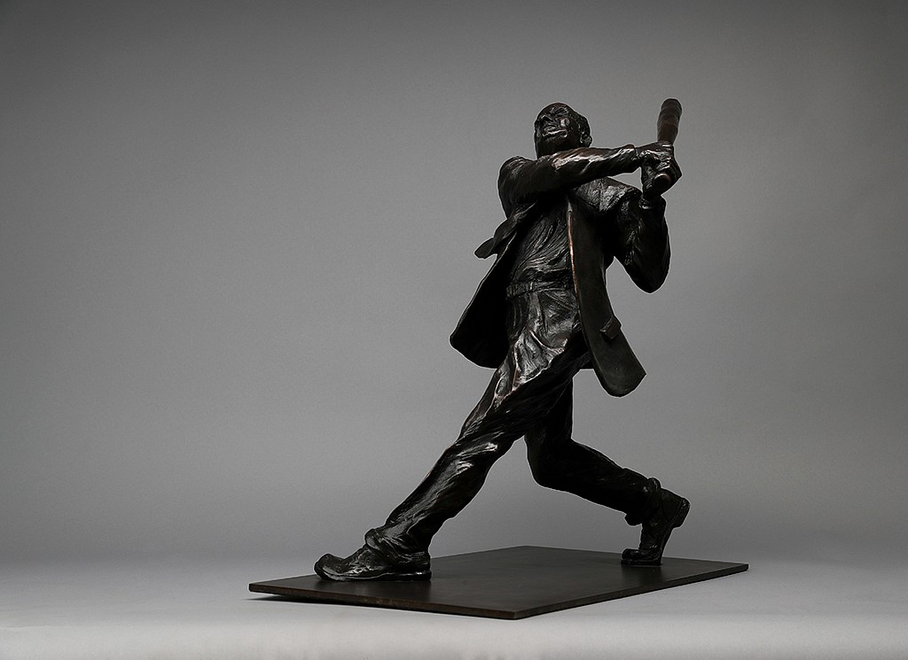 Jim Rennert, Swinging for the Fences, maquette, Edition of 9, 2016
bronze, 8 x 8 x 5 in. (20.3 x 20.3 x 12.7 cm)
JR161201G