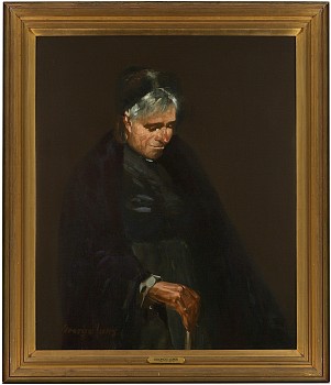 Work: George Benjamin Luks Matches Mary