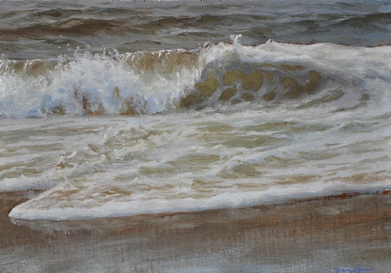 Edward Minoff, Froth, 2018
oil on linen on panel, 5 x 7 in. (12.7 x 17.8 cm)
EM180903