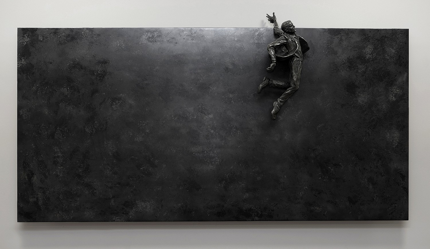 Jim Rennert, Leap of Faith, Edition of 9, 2009
bronze and steel, 38 x 60 x 15 in. (96.5 x 152.4 x 38.1 cm)
JR020709