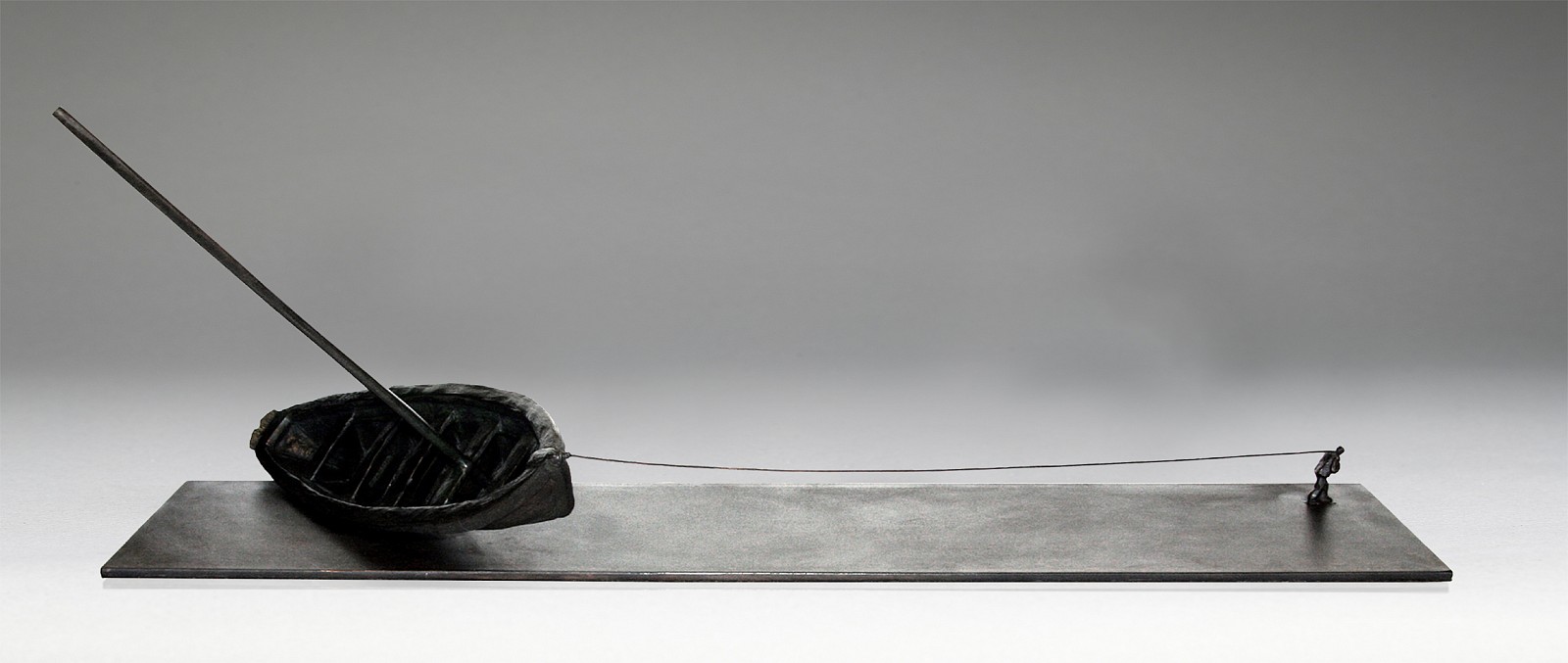 Jim Rennert, Making Headway, Edition of 45, 2007
bronze, 18 x 30 x 15 in. (45.7 x 76.2 x 38.1 cm)