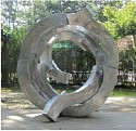 Hans Van de Bovenkamp, Supreme Vortex
2017, stainless steel