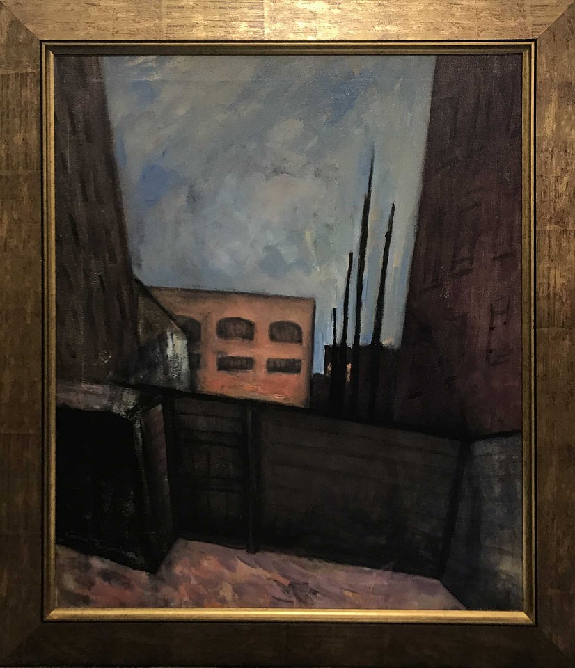 Gershon Benjamin, New York Backyards #3, 1975
oil on canvas, 32 x 27 in. (81.3 x 68.6 cm)
GB1803051