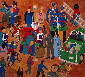 Work: Winfred Rembert The Laughing Barrel