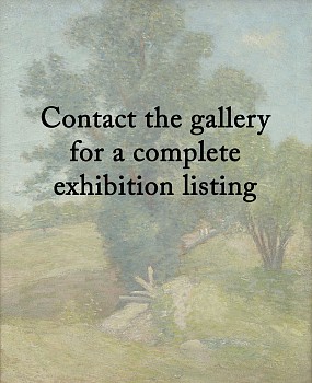 Work: Contact the gallery for a complete exhibition listing