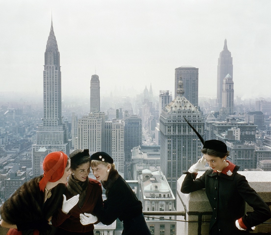 Norman Parkinson, Young Velvets, Young Prices, Hat Fashions III, Ed. 4/21, 1949
archival pigment print, 20 x 24 in. (50.8 x 61 cm)
NP_FA_40s002