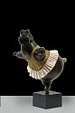 Bjorn Skaarup, Hippo Ballerina, pirouette, Ed. of 9
2019, bronze with fabric skirt