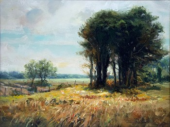 Work: Louis Guarnaccia Pumpkin Pond, Nantucket