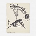 Mark di Suvero, Untitled
c.1981, marker on paper