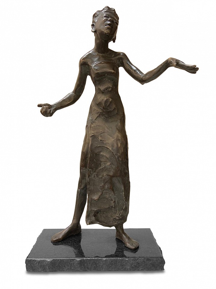 Jane DeDecker, Maya, Ed. 3/31, 2019
bronze, 16 x 10 x 7 in. (40.6 x 25.4 x 17.8 cm)
JD200104