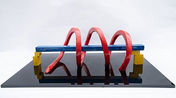 Work: Steven Simmons Spiraling Red