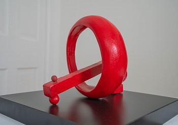 Work: Steven Simmons Red Abstract