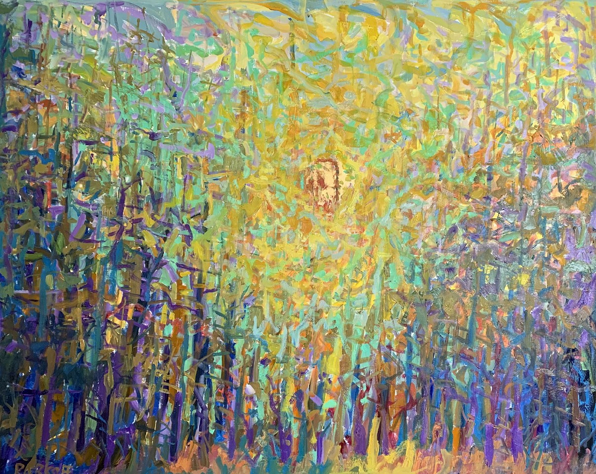 Ira Barkoff, Forest Series - Warm Sun
oil on canvas, 48 x 60 in. (121.9 x 152.4 cm)
IB200405