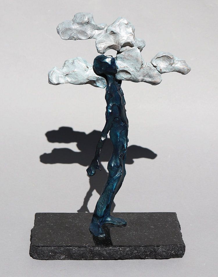 Jane DeDecker, Head in the Clouds, Ed. 5/31, 2018
bronze, 13 x 8 x 4 in. (33 x 20.3 x 10.2 cm)
JD201114