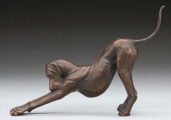 Louise Peterson - Louise Peterson Downward Dog (mini), Ed. 65/99