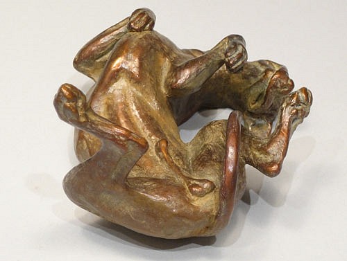Louise Peterson, Dog Days (mini) (male) Ed. 28/99, 2006
bronze, 3 x 4 1/2 x 4 in. (7.6 x 11.4 x 10.2 cm)
LP171208