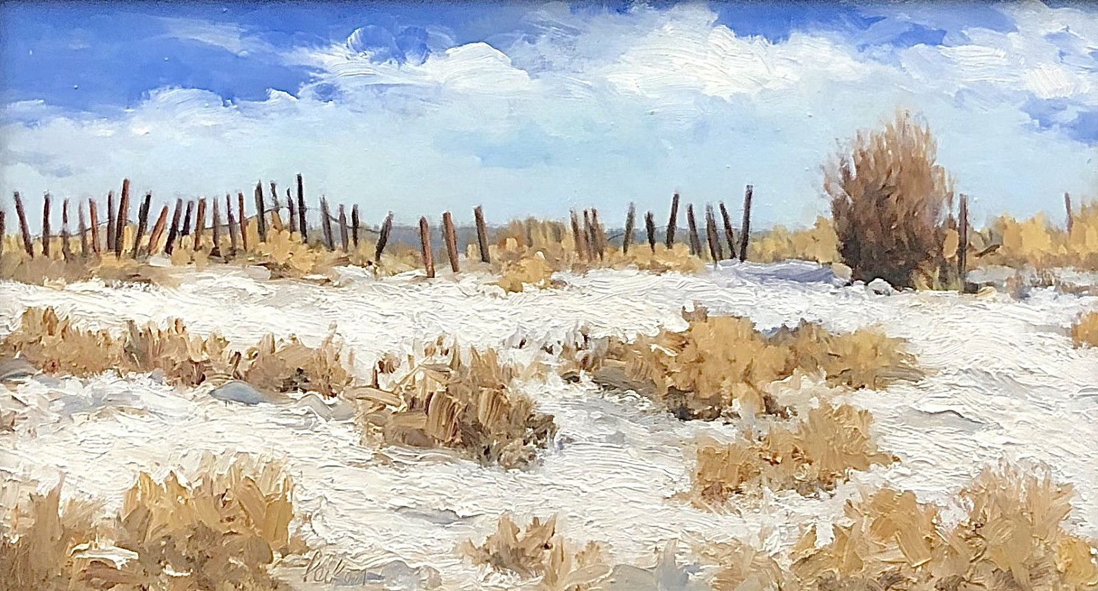 David Peikon, Winter Beach Walk, 2020
oil on panel, 6 x 12 in. (15.2 x 30.5 cm)
DP201106