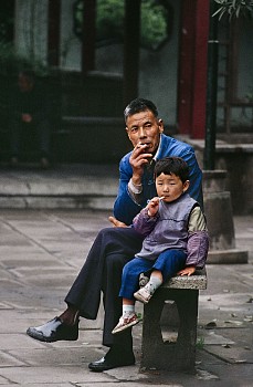 Work: Steve McCurry Father and Son